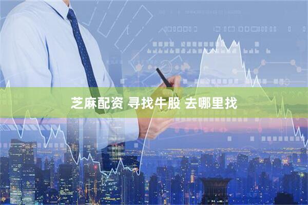 芝麻配资 寻找牛股 去哪里找